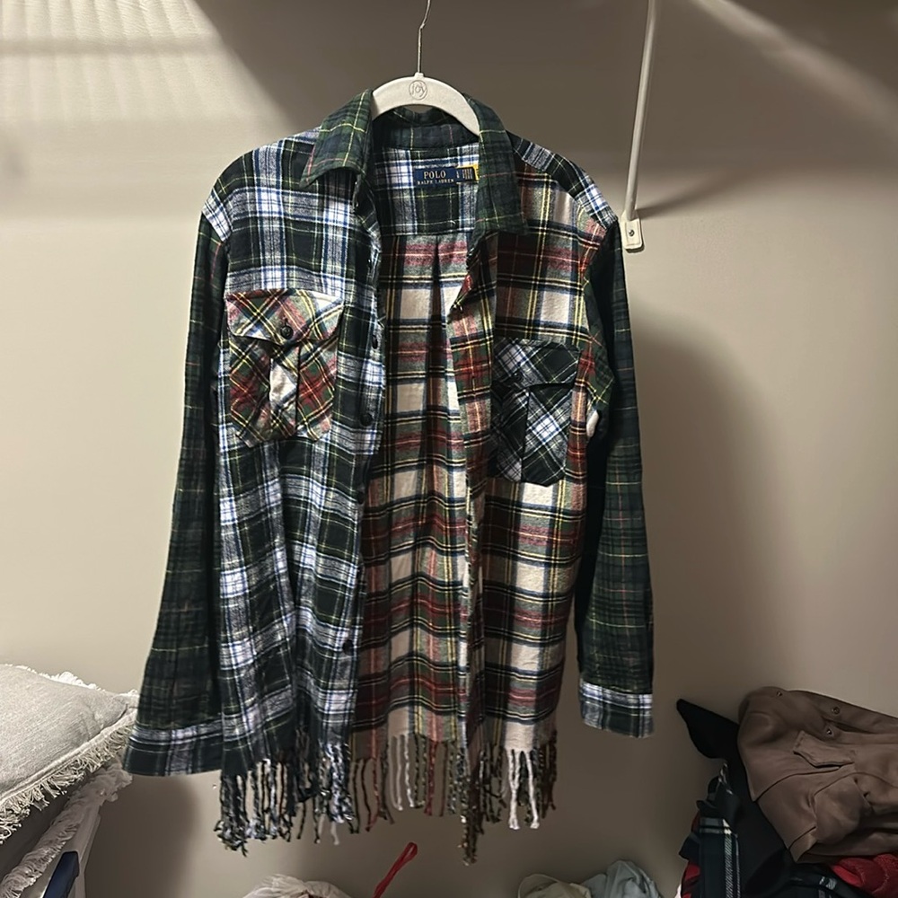Polo Ralph Lauren Fringe Flannel